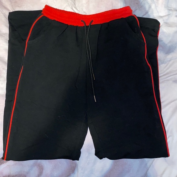 Crybaby red contrast pants - Picture 2 of 5